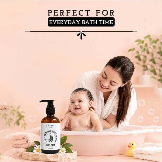 Natural Baby Body Wash – Mild & Gentle Moisturizing Wash for Baby Skin