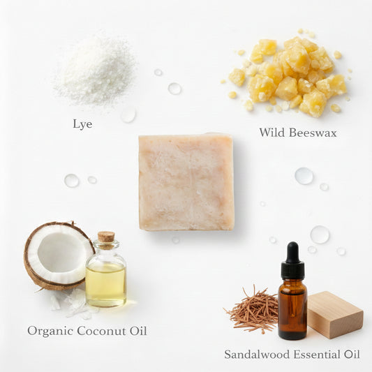Sandalwood Beeswax Soap