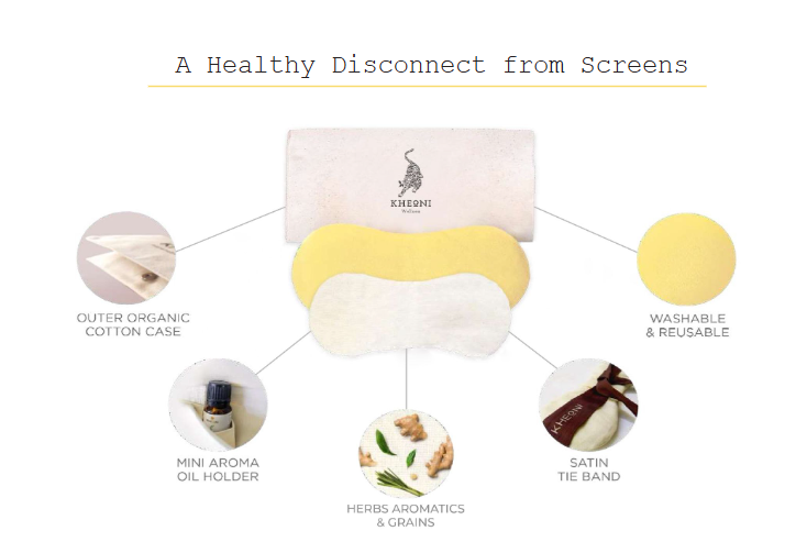 Lavender Eye Pillow | Sleep Eye Mask for Relaxation