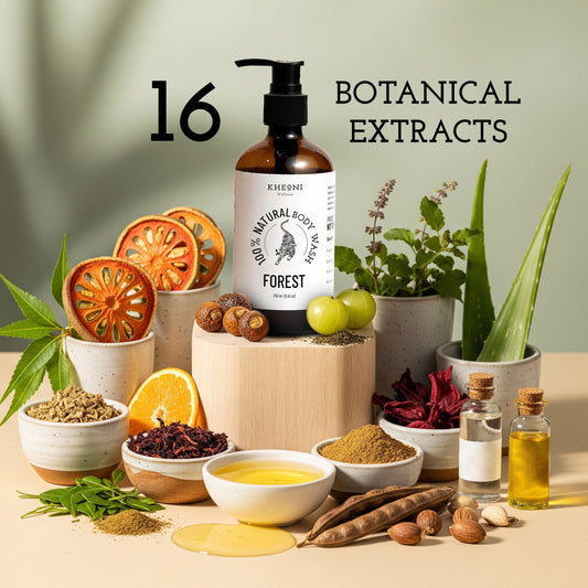 Best natural and clean body wash with forest botanicals