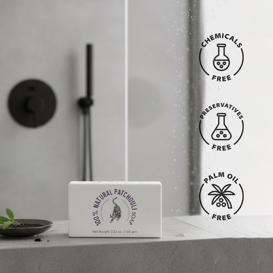 100% Natural Patchouli Soap
