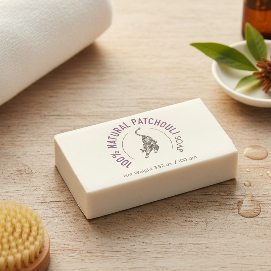 100% Natural Patchouli Soap