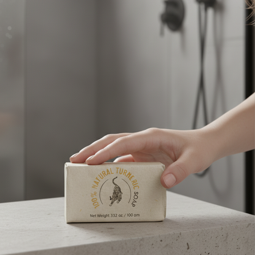 100% Natural Turmeric Soap