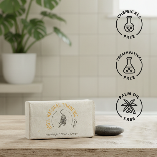 100% Natural Turmeric Soap