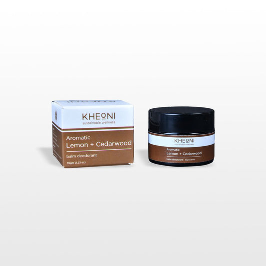 Aromatic Lemon + Cedarwood Balm Deodorant