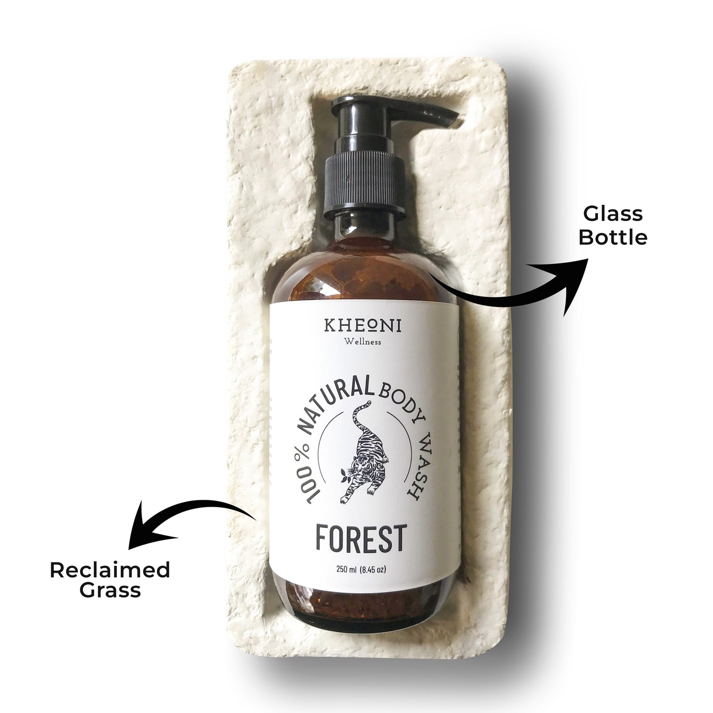 100% Natural Body Wash-Forest