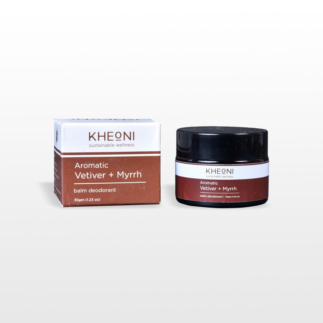 Aromatic Vetiver + Myrrh Balm Deodorant