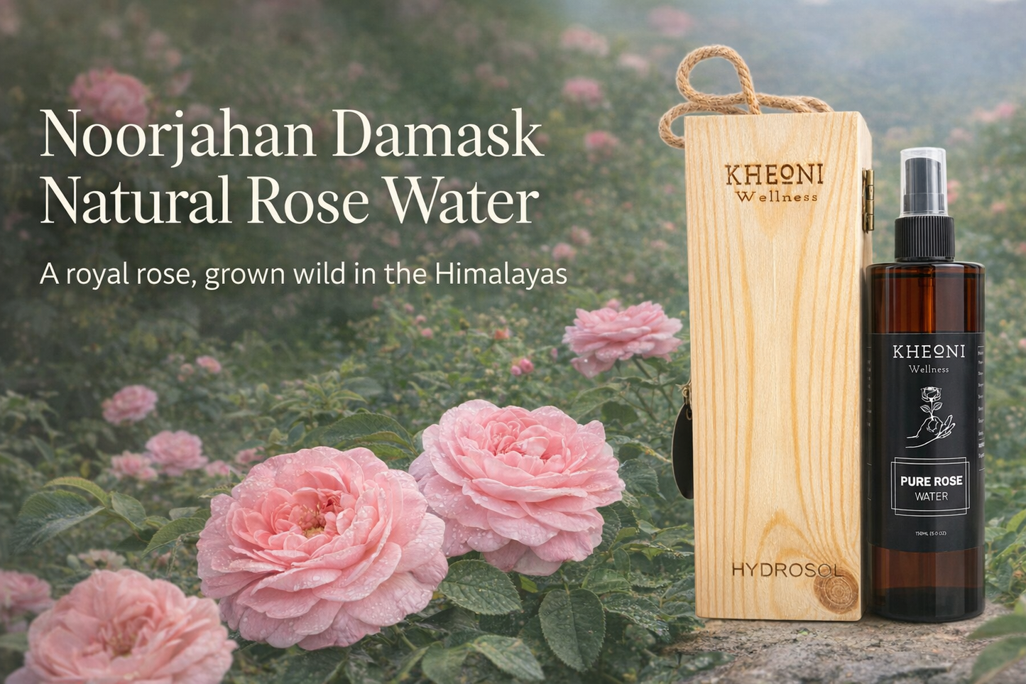 Pure Rose Water Mist | Rose Water for Face | Rose Water Spray