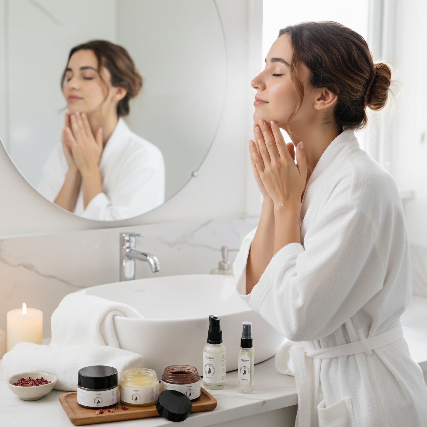 100% Natural Earthglow Ritual Facial Kit