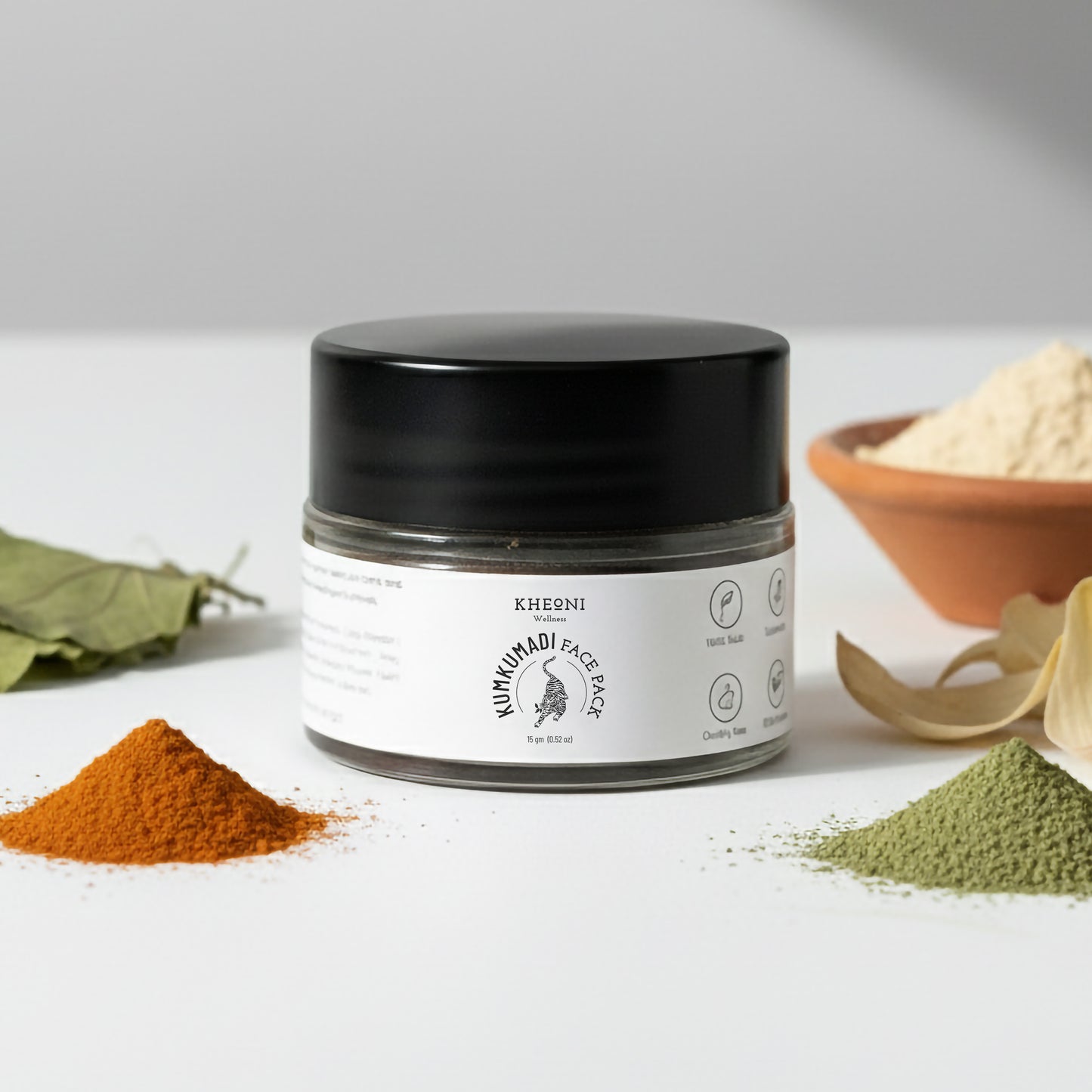 100% Natural Earthglow Ritual Facial Kit