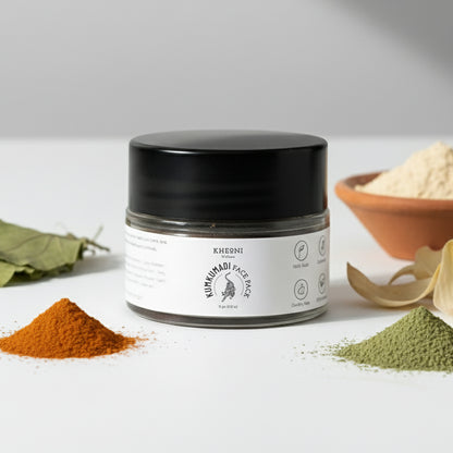 100% Natural Earthglow Ritual Facial Kit