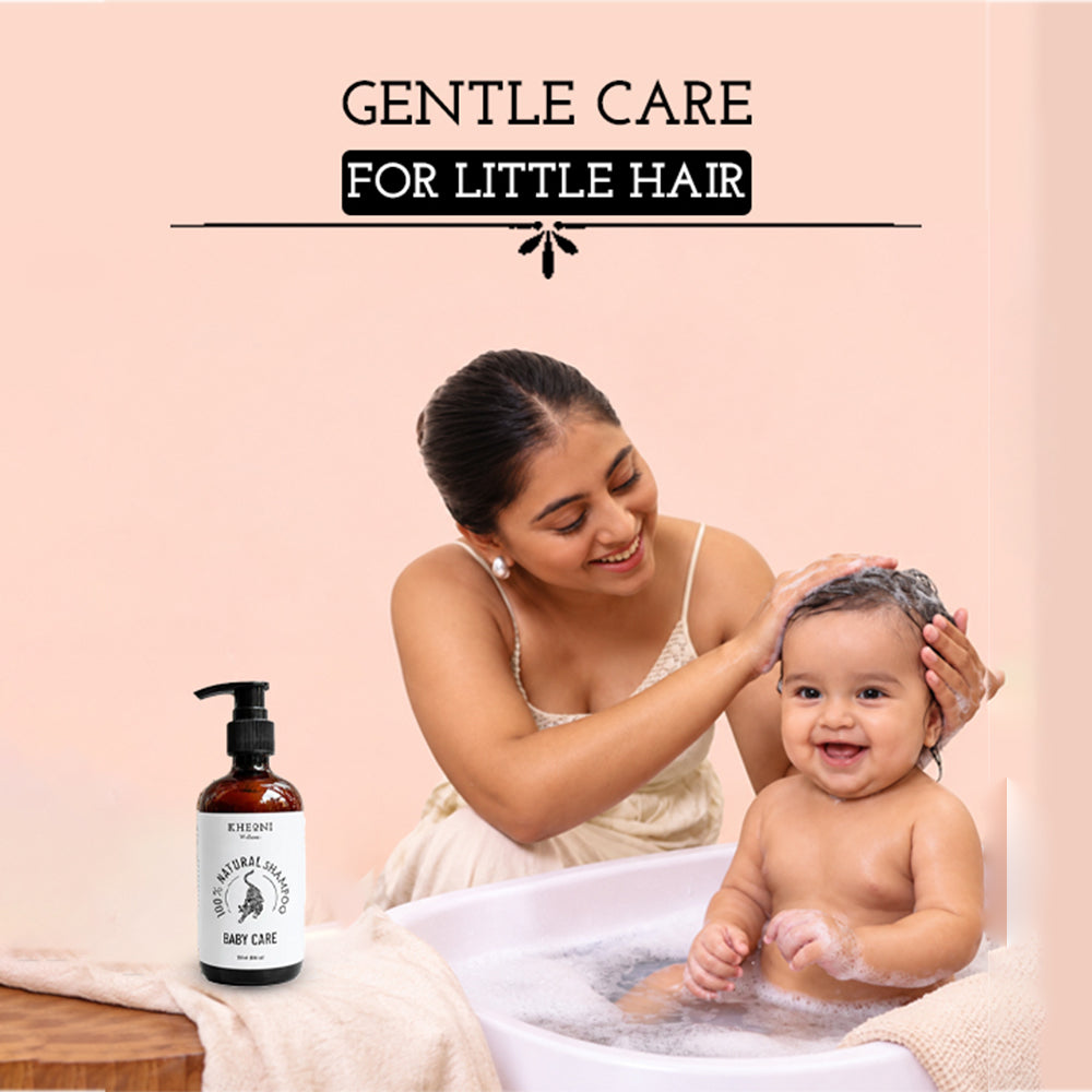 100% Natural Baby Shampoo - Mild & Gentle
