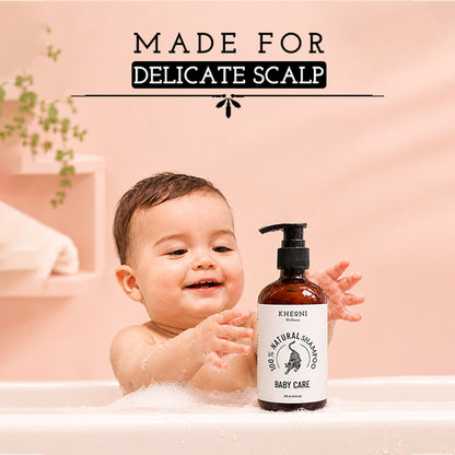 100% Natural Baby Shampoo - Mild & Gentle