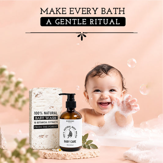 Natural Baby Body Wash – Mild & Gentle Moisturizing Wash for Baby Skin