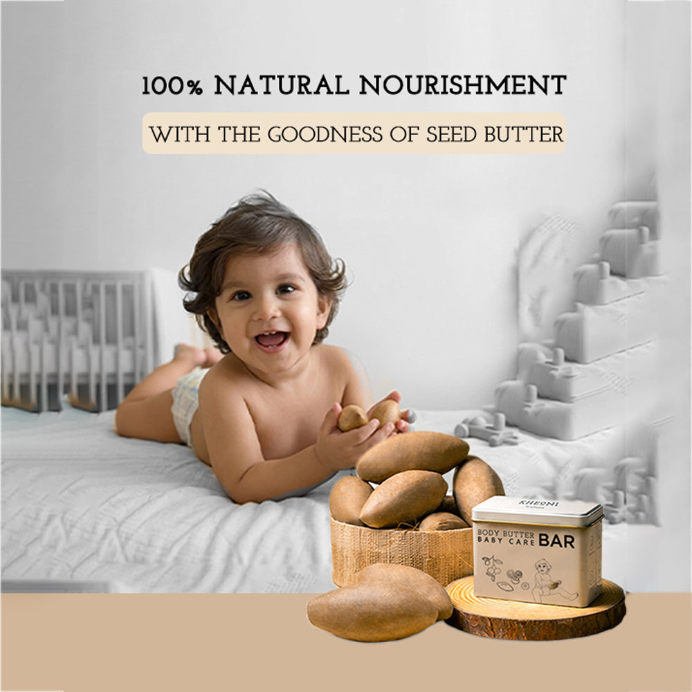 Baby Care Body Butter Bar | Natural Moisturizer for Dry Skin