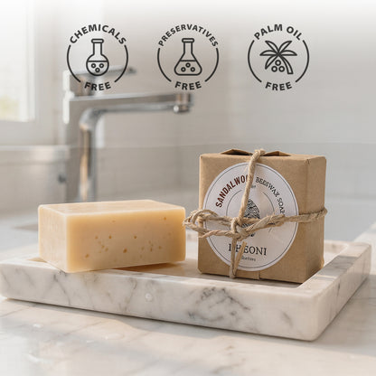 Sandalwood Beeswax Soap