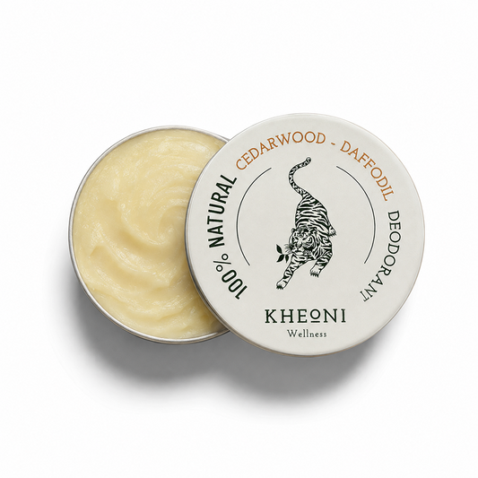 Natural Deodorant Balm – Cedarwood & Daffodil