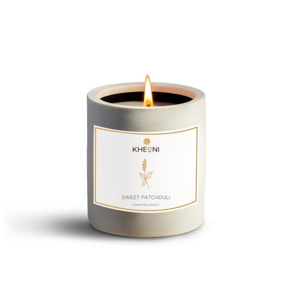 Cement Sweet Patchouli Candle