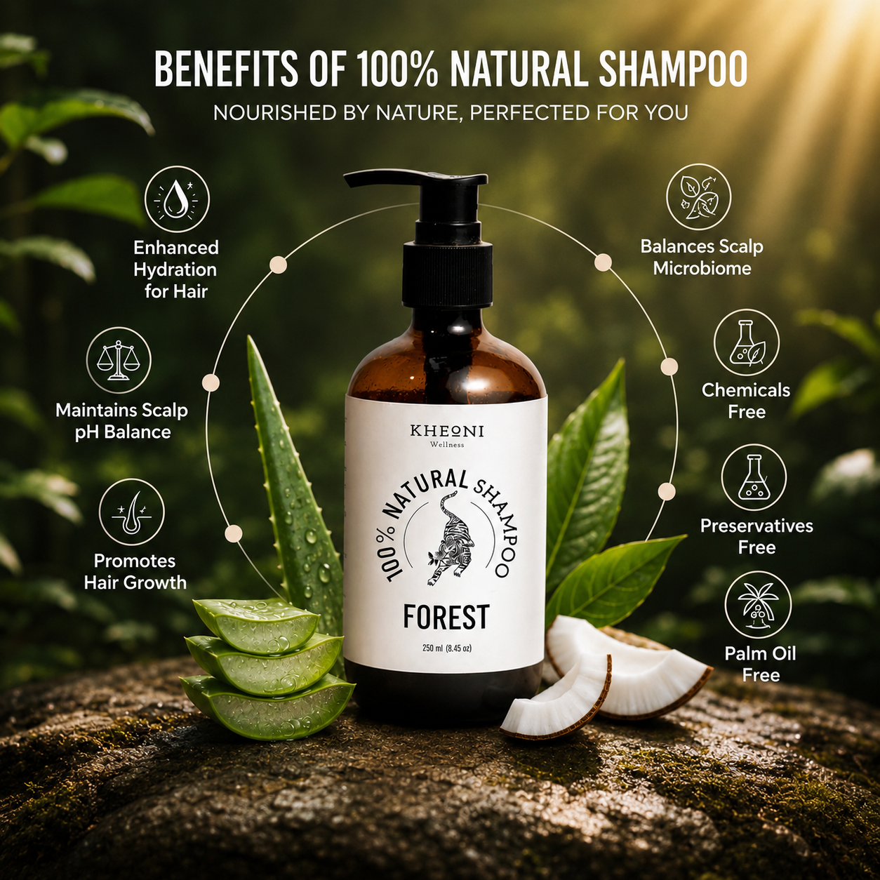 100% Natural Shampoo-Forest