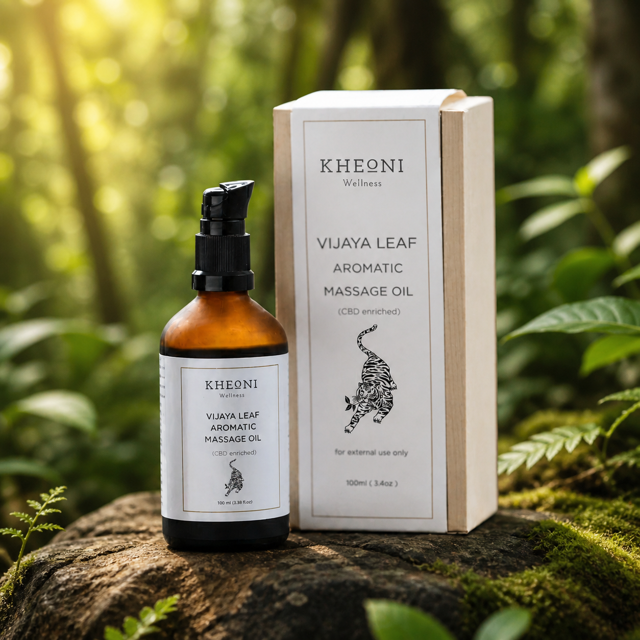 Vijaya Leaf Aromatic Massage Oil