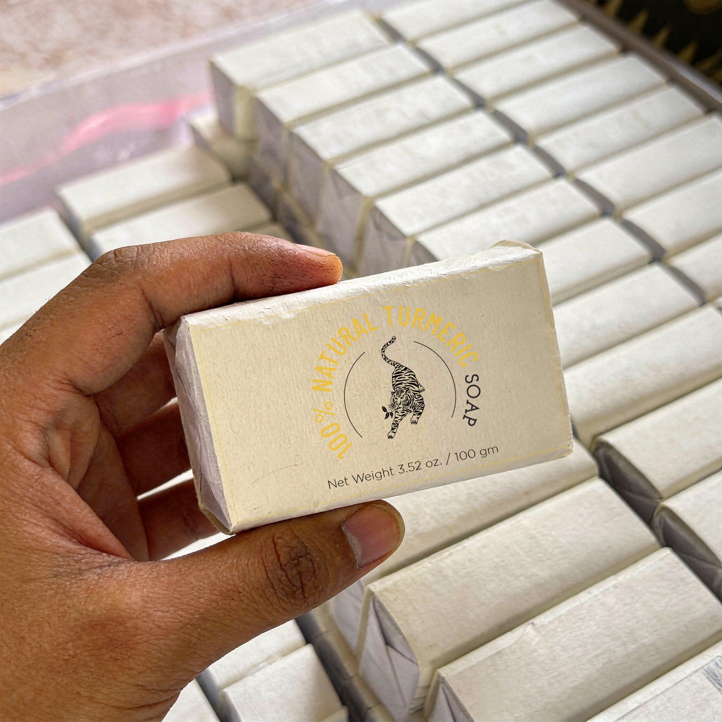 100% Natural Turmeric Soap