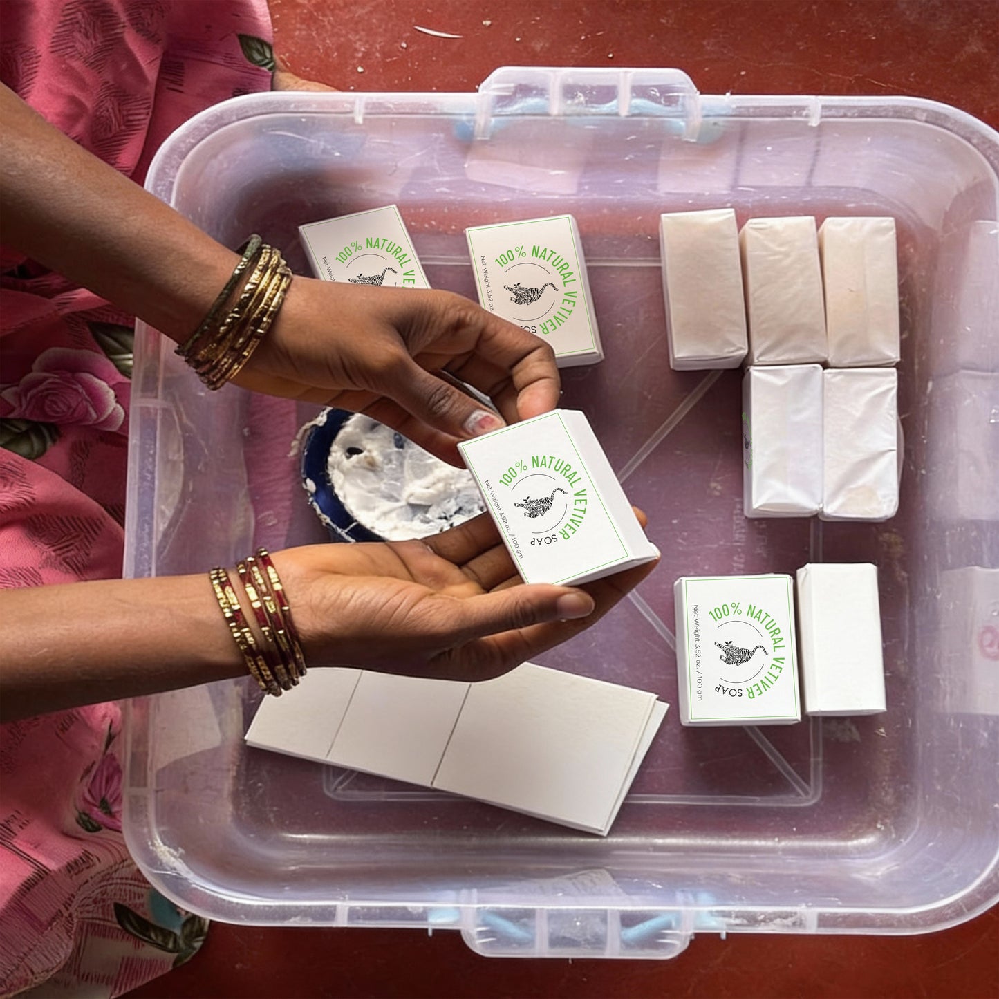 100% Natural Vetiver Soap