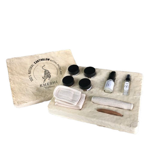 100% Natural Earthglow Ritual Facial Kit