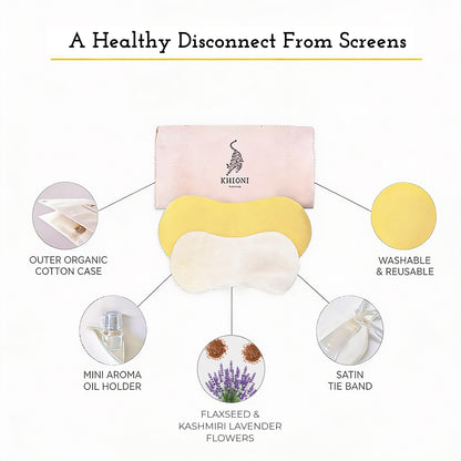 Lavender Eye Pillow | Sleep Eye Mask for Relaxation