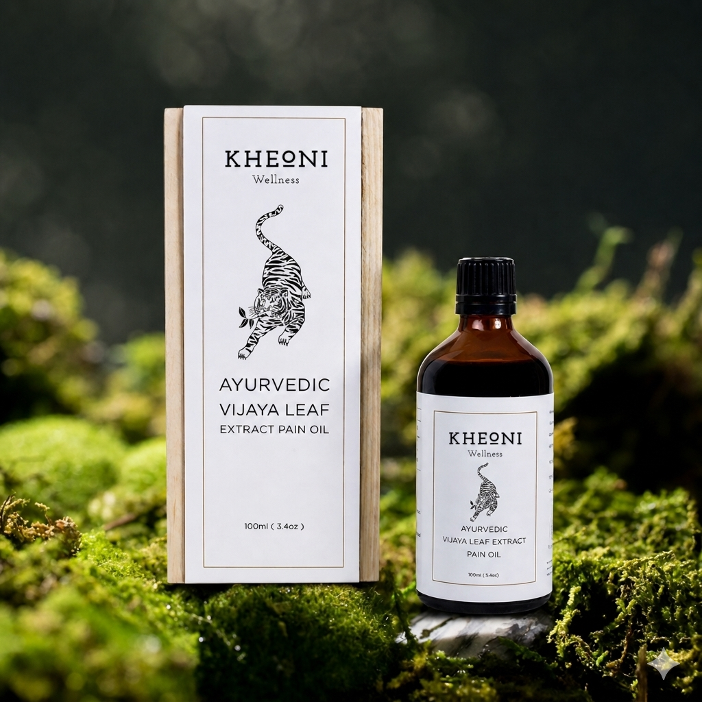 Ayurvedic Vijaya Leaf Extract Pain Oil