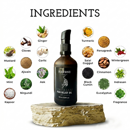 Vijaya Leaf Pain Relief Oil