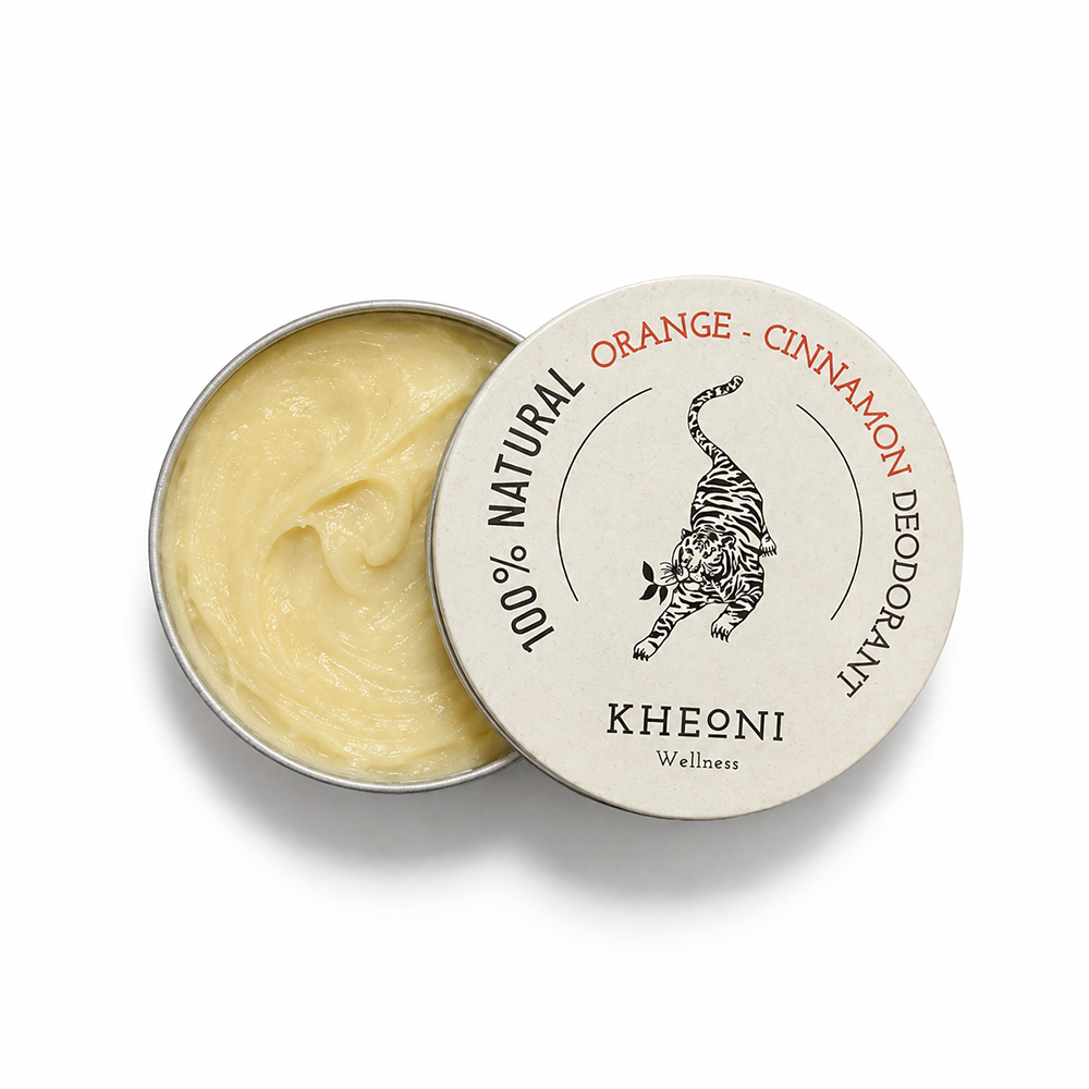 Natural Orange & Cinnamon Underarm Deodorant Balm