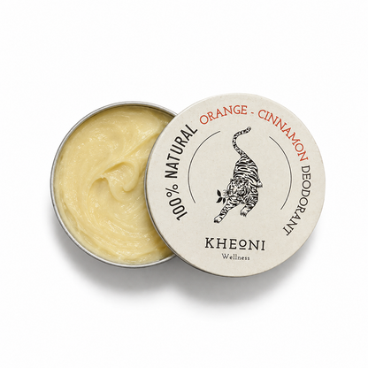 Natural Orange & Cinnamon Underarm Deodorant Balm