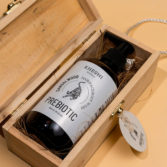 Prebiotic Sandalwood  | 3-in-1 Hair, Face & Body Wash