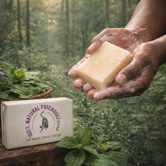 100% Natural Patchouli Soap