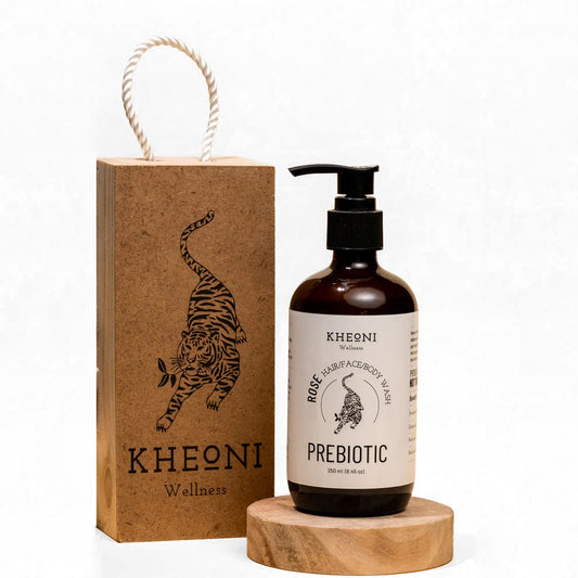 Prebiotic Rose | Natural Shampoo | 3-in-1 Hair, Face & Body Wash