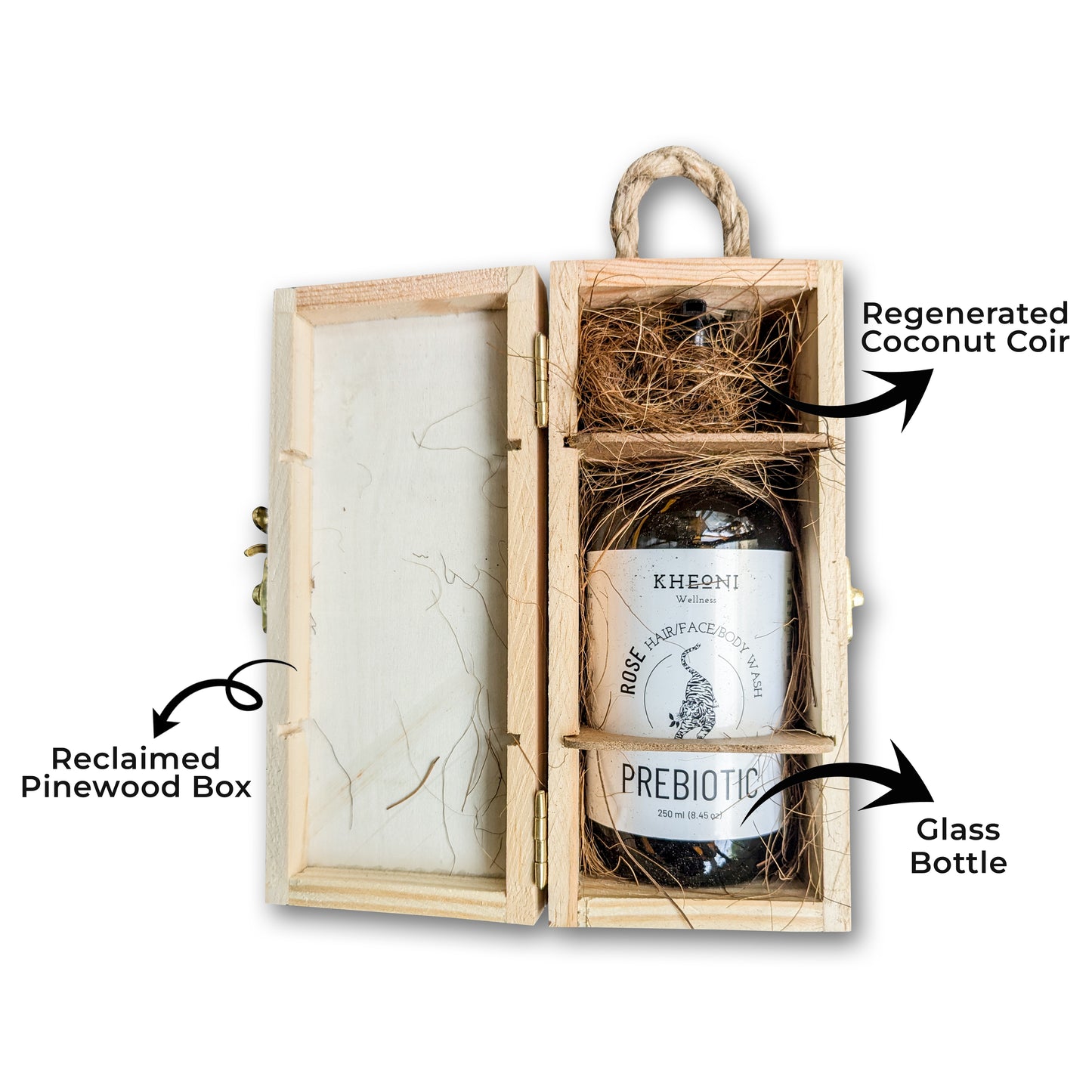 Prebiotic Rose | 3-in-1 Hair, Face & Body Wash