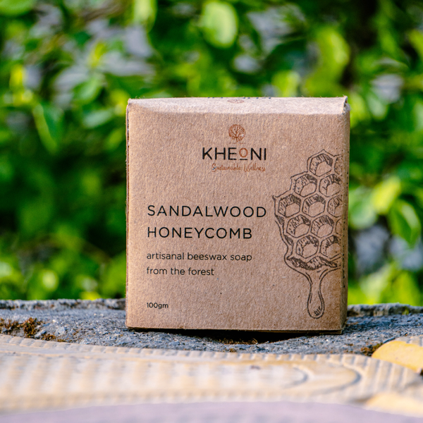 Sandalwood Honeycomb Beeswax Soap