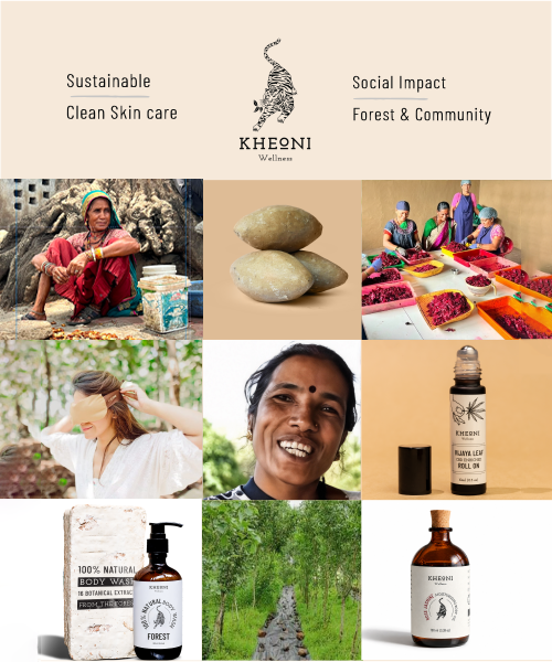 Natural Skincare that gives back