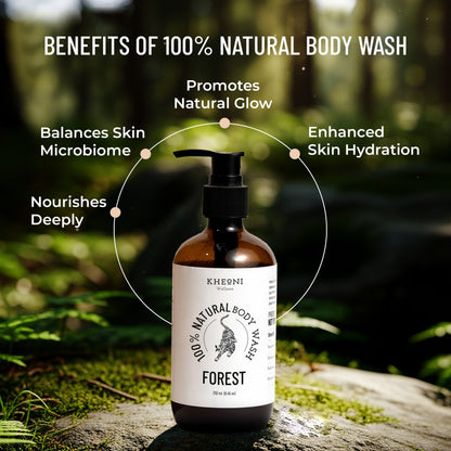 100% Natural Body Wash-Forest