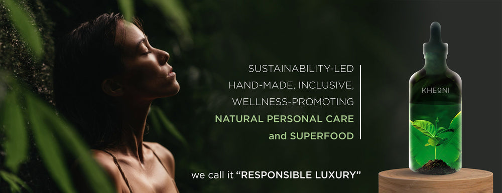 Sustainability-led Hand-made, inclusive, wellness-promoting, natural personal care and superfood