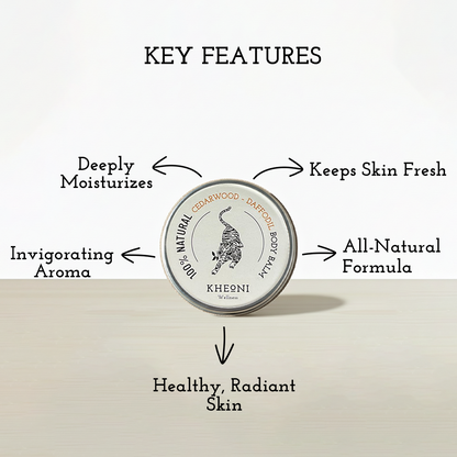 100% Natural Cedarwood - Daffodil Body Balm