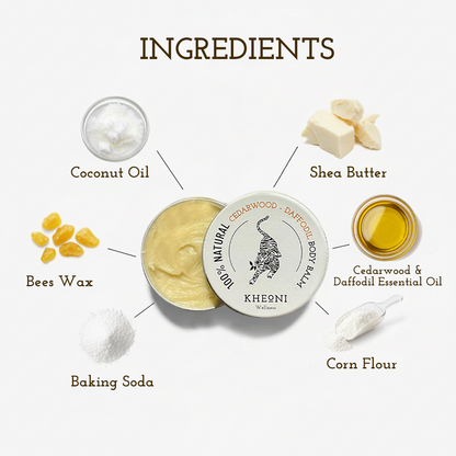 100% Natural Cedarwood - Daffodil Body Balm