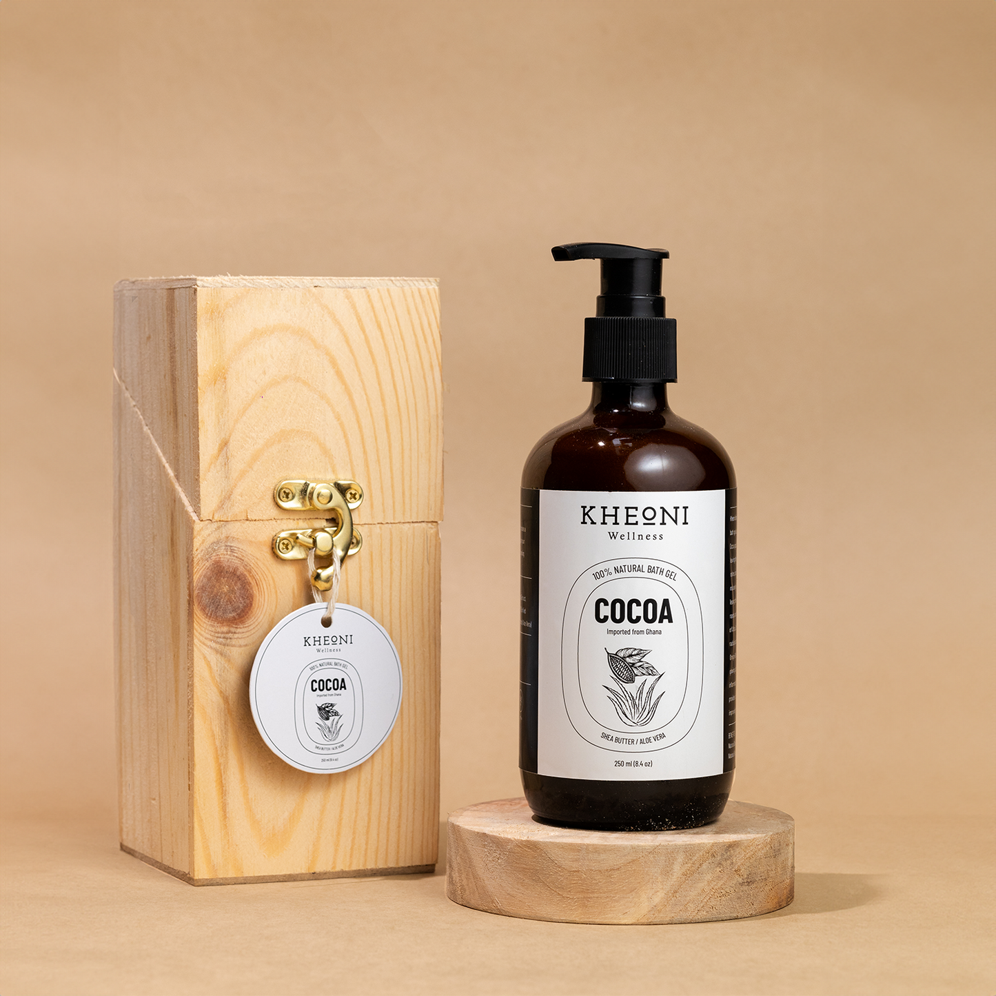 Cocoa Shea Butter Bath Gel | Without Box Packaging