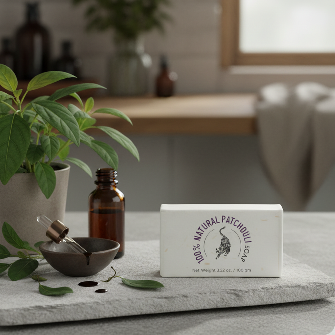 100% Natural Patchouli Soap