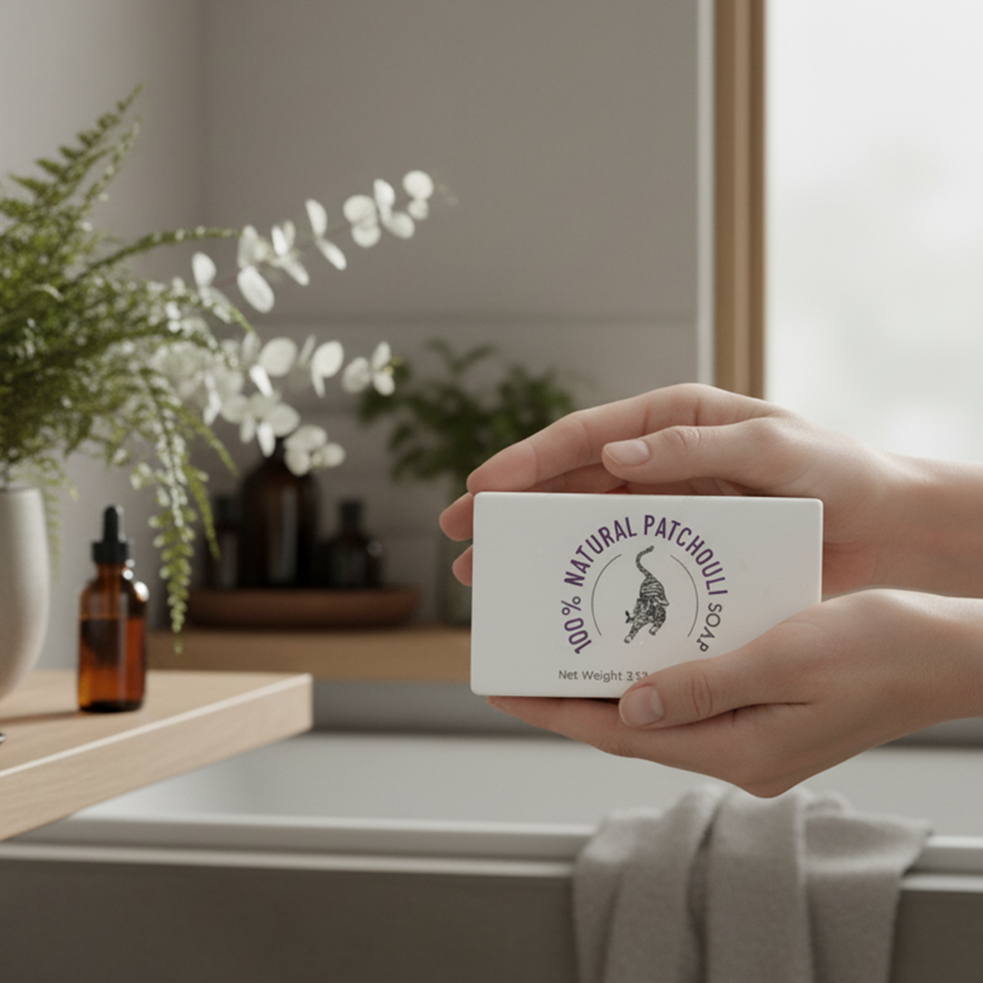 100% Natural Patchouli Soap