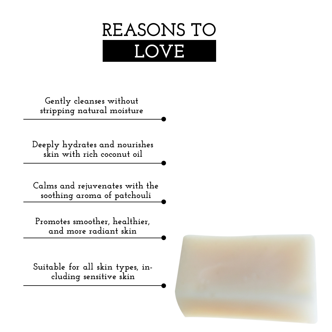 100% Natural Patchouli Soap