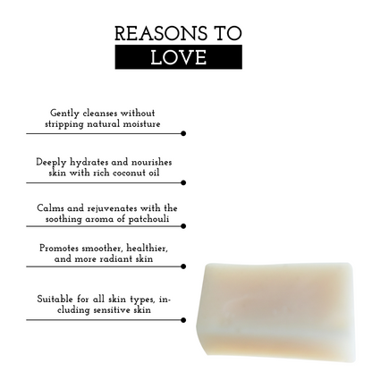 100% Natural Patchouli Soap