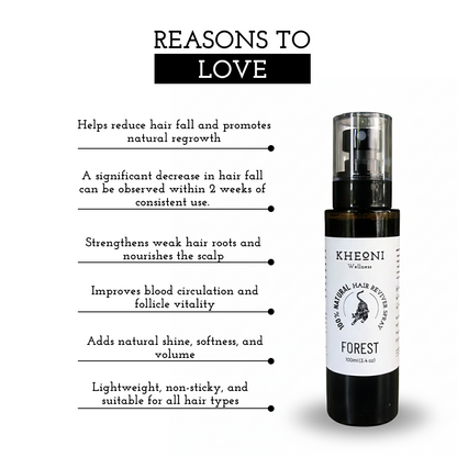 100% Natural Hair Reviver Spray