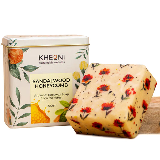 Sandalwood Honeycomb Beeswax Soap