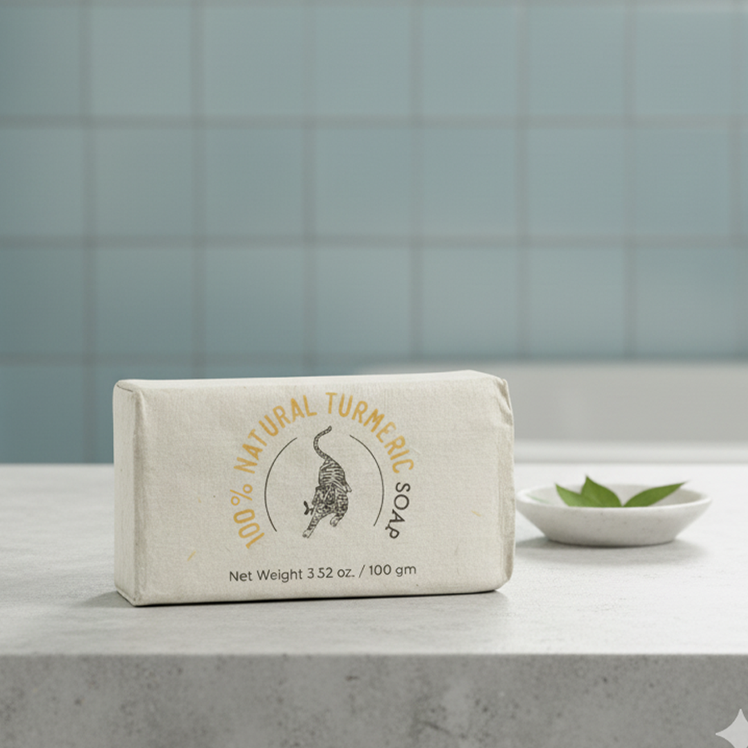 100% Natural Turmeric Soap
